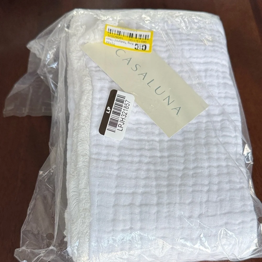 Casaluna White Pillow Sham New
